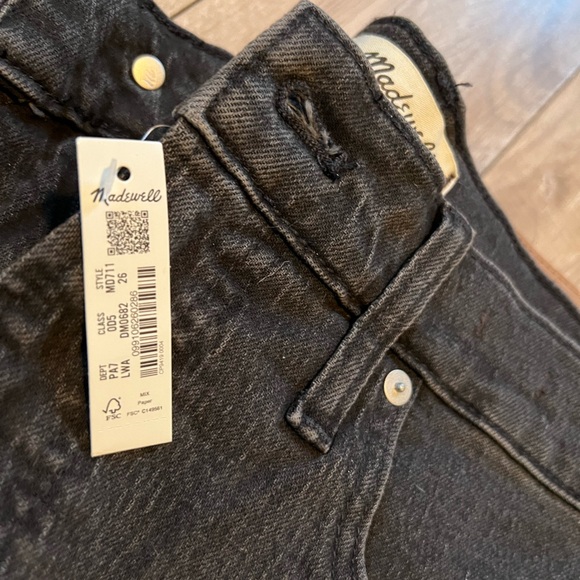 NWT MADEWELL THE PERFECT VINTAGE JEANS LUNAR WASH Sz 26 $128 MD711 Sold Out - Picture 6 of 10